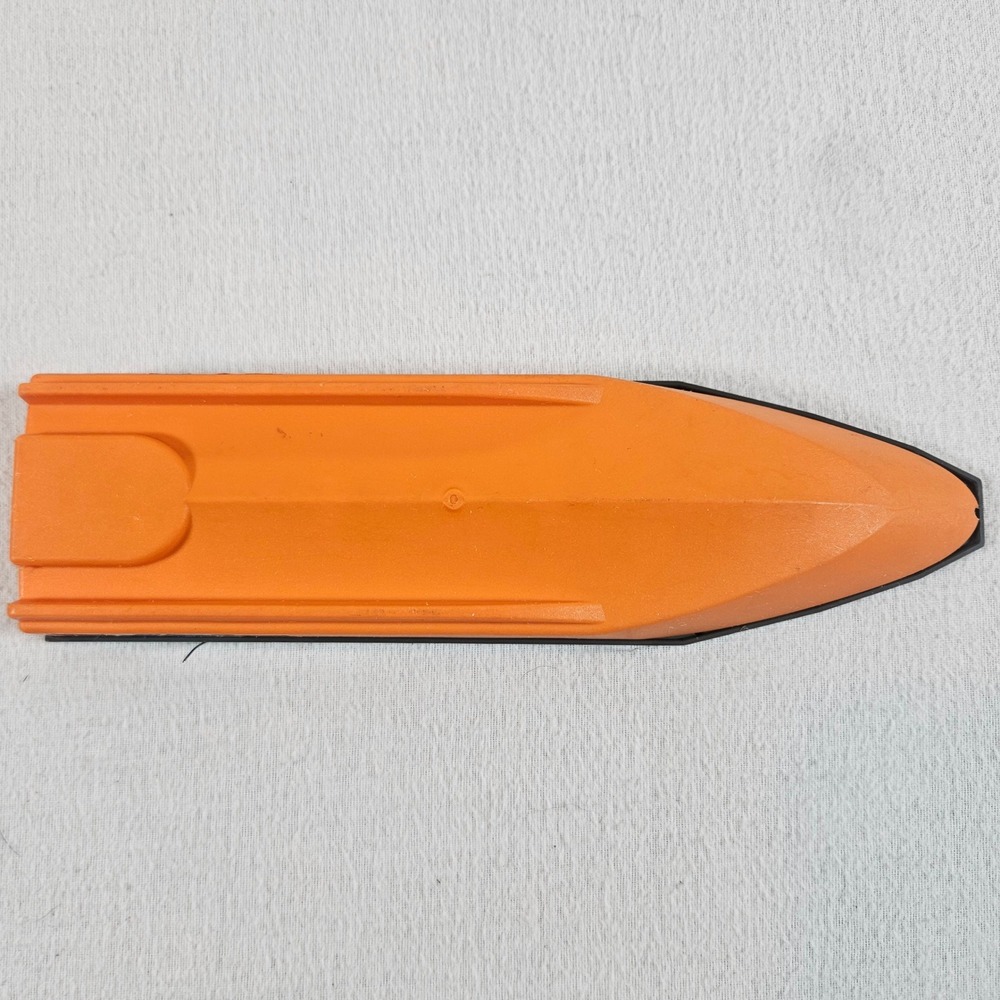 LEGO City Power Boat Hull 4x4 Orange Dark Gray 21 Graphic 60085 Hull Only